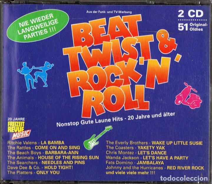 CDs de m&uacute;sica: BEAT TWIST & ROCK &acute;N&acute;ROLL ( 2 CD) - Foto 1