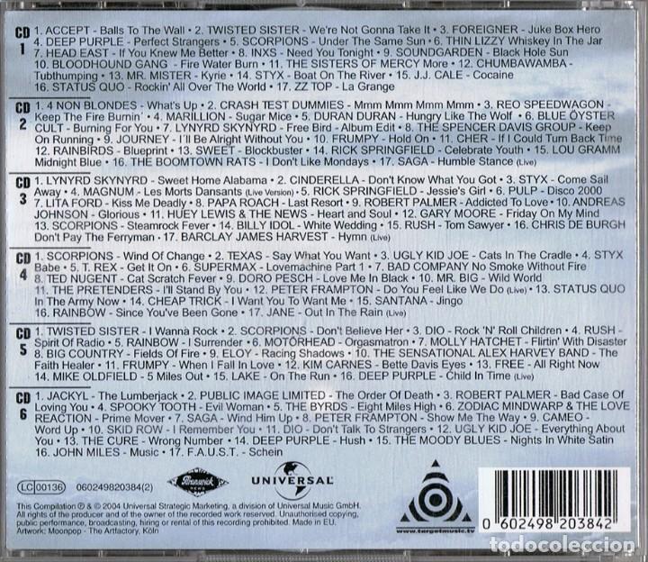 CDs de m&uacute;sica: 100% ROCK VOL. 3 ( 6 CD) - Foto 2