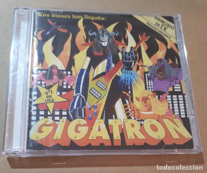 CDs de m&uacute;sica: CD GIGATRON LOS DIOSES DEL METAL - ORIGINAL 1998 - Foto 1