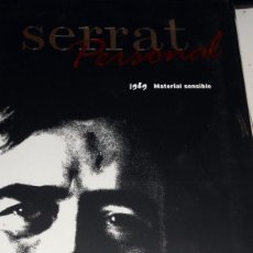 CDs de Música: SERRAT PERSONAL 1989 MATERIAL SENSIBLE. Lote 143734286