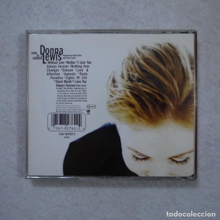 CDs de m&uacute;sica: DONNA LEWIS - NOW IN A MINUTE - CD 1996 - Foto 3