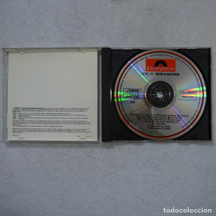 CDs de m&uacute;sica: LEVEL 42 - WORLD MACHINE - CD 1985 - Foto 2