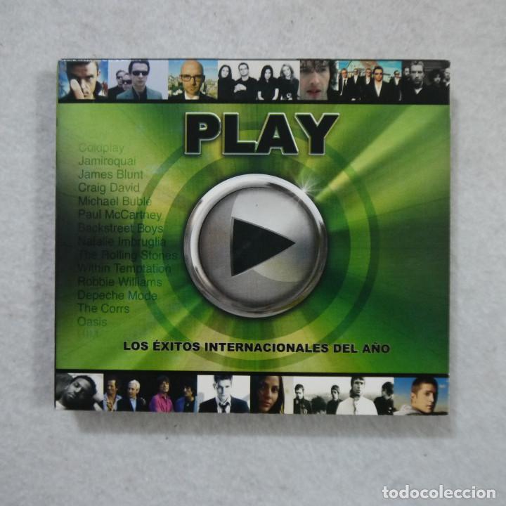 CDs de m&uacute;sica: PLAY. LOS &Eacute;XITOS INTERNACIONALES DEL A&Ntilde;O - 2 CDS 2005 - Foto 1