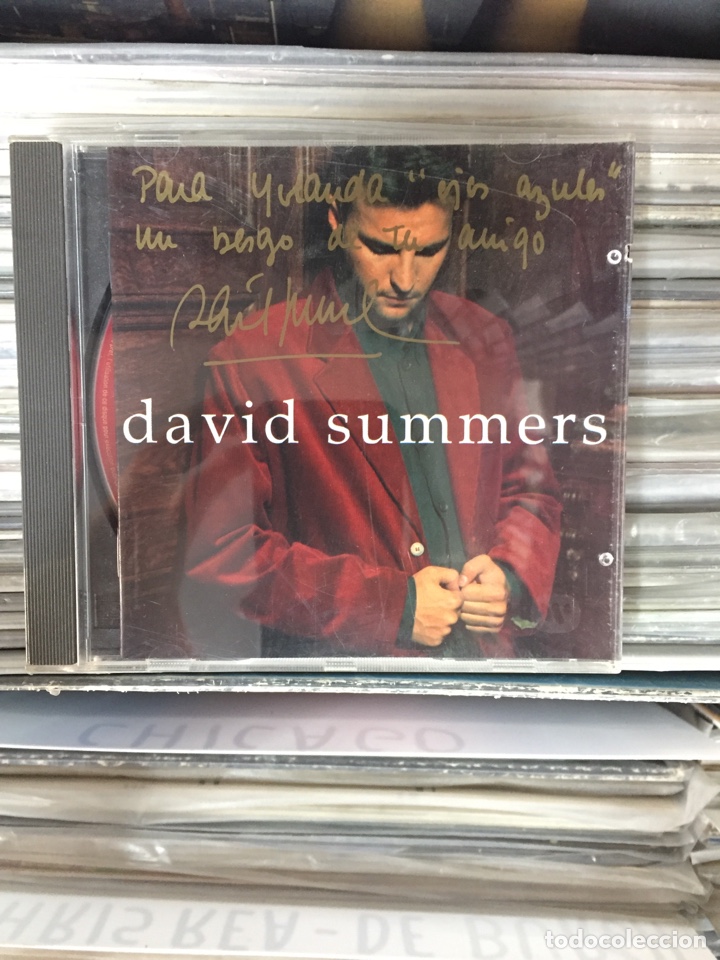 CDs de m&uacute;sica: David Summers. Disco dedicado por David Summers - Foto 1