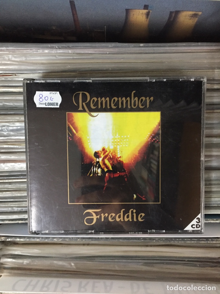 CDs de m&uacute;sica: Remember Freddie. Queen. On Stage Records. 3CDs - Foto 1