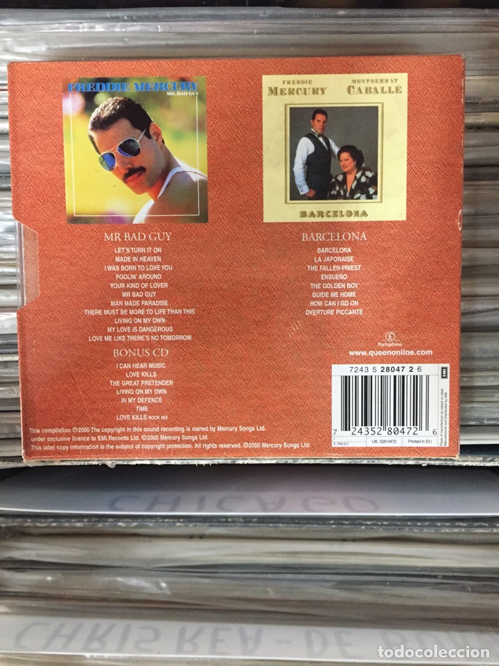 CDs de m&uacute;sica: Freddie Mercury. Solo - Foto 2