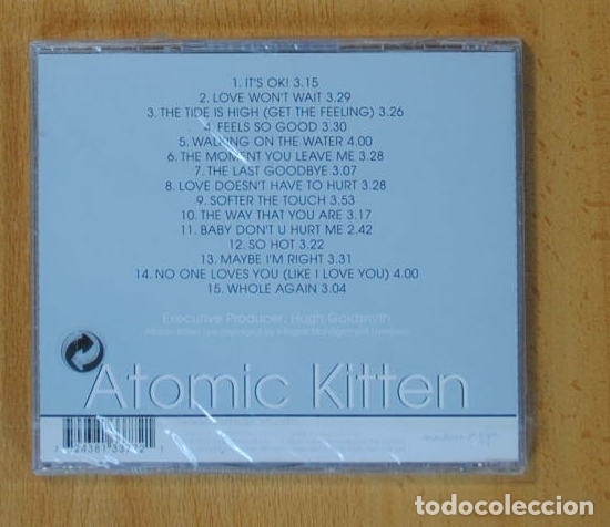 CDs de m&uacute;sica: ATOMIC KITTEN - FEELS SO GOOD - CD - Foto 2