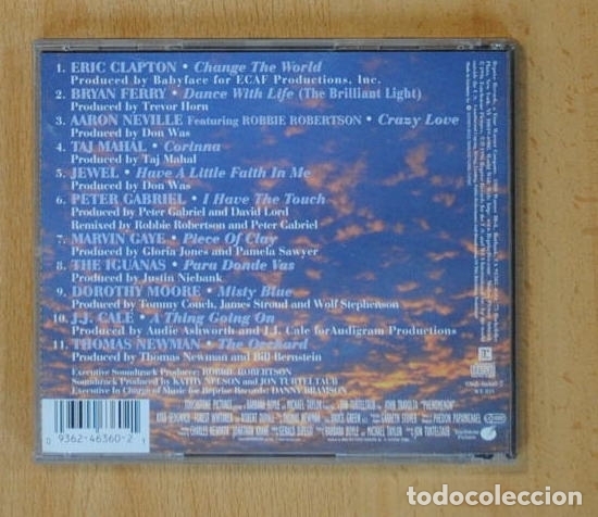 CDs de m&uacute;sica: PHENOMENON B.S.O. - VARIOS - CD - Foto 2
