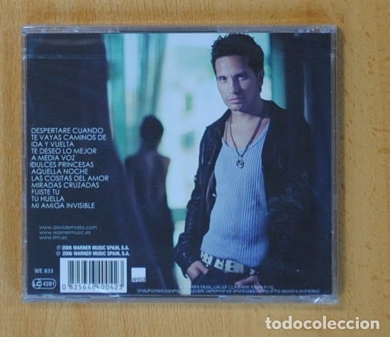 CDs de m&uacute;sica: DAVID DE MARIA - CAMINOS DE IDA Y VUELTA - CD - Foto 2