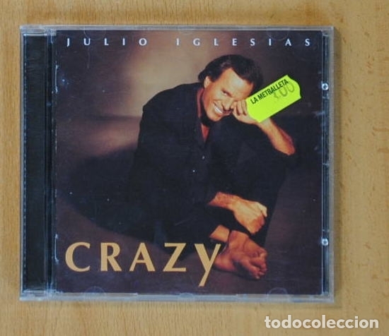 CDs de m&uacute;sica: JULIO IGLESIAS - CRAZY - CD - Foto 1