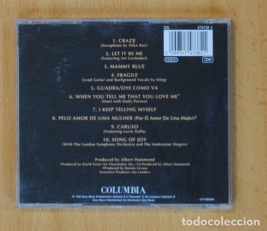 CDs de m&uacute;sica: JULIO IGLESIAS - CRAZY - CD - Foto 2