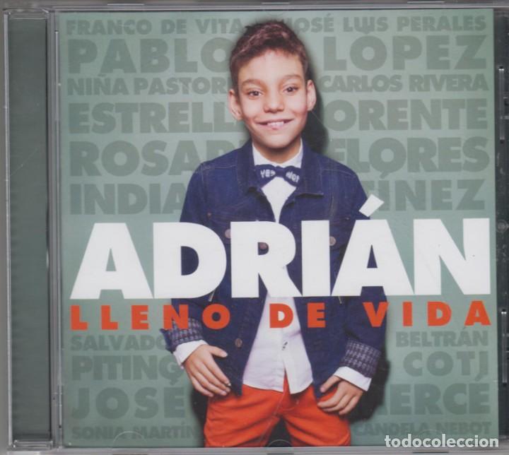 CDs de m&uacute;sica: Adri&aacute;n cd Lleno de vida 2016 - Foto 1