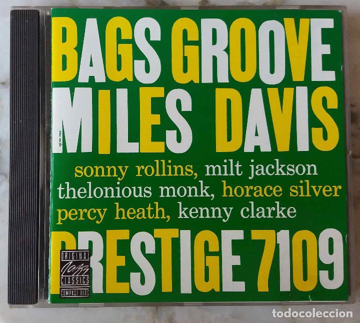CDs de m&uacute;sica: MILES DAVIS, BAGS GROOVE. CD - Foto 1