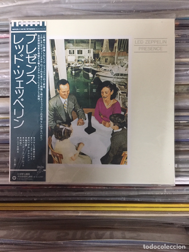 CDs de m&uacute;sica: Led-Zeppelin. Presence. Edici&oacute;n Japonesa - Foto 1