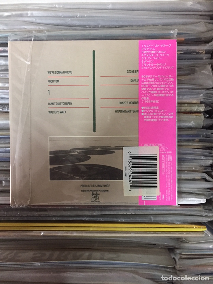CDs de m&uacute;sica: Led-Zeppelin. Coda. Edici&oacute;n Japonesa - Foto 2