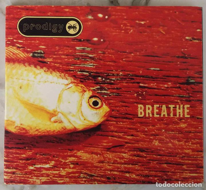 CDs de m&uacute;sica: PRODIGY, BREATHE. CD SINGLE DIGIPACK 4 TEMAS - Foto 1