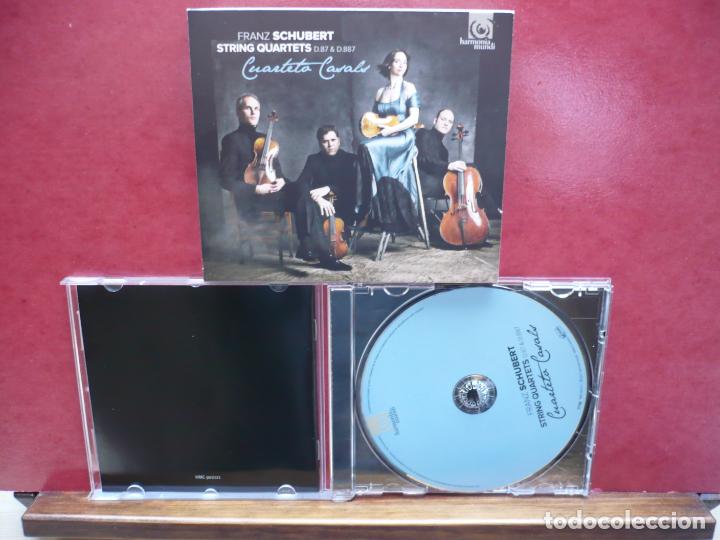CDs de m&uacute;sica: Franz Schubert. String Quartets. Cuarteto Casals. Harmonia Mundi. - Foto 1