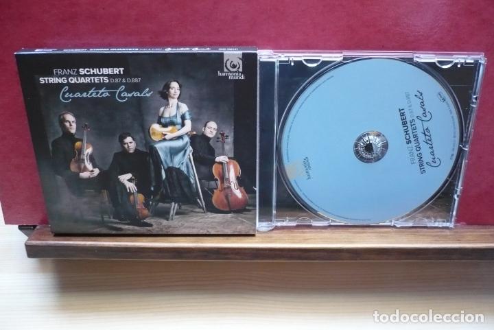 CDs de m&uacute;sica: Franz Schubert. String Quartets. Cuarteto Casals. Harmonia Mundi. - Foto 2