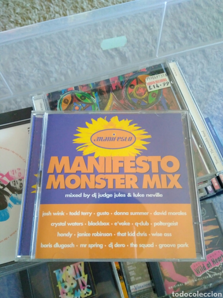 CDs de m&uacute;sica: Manifesto Monster Mix (2xCDs) - Foto 1