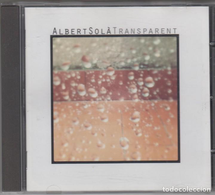 CDs de m&uacute;sica: Albert Sol&agrave; cd Transparent 2011 - Foto 1