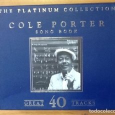 CDs de Música: COLÉ PORTER. GREAT 40 TRACKS. THE PLATINUM COLLECTION. 2 CD+PEQUEÑO LIBRETO. Lote 144365606