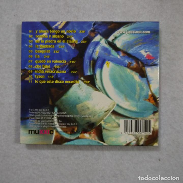 CDs de m&uacute;sica: JOSE CANO - JOSE CANO - CD DIGIPACK 2000 - Foto 3