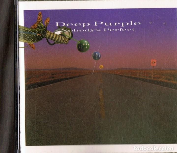 CDs de m&uacute;sica: DEEP PURPLE NOBODY&acute;S PERFECT - Foto 1