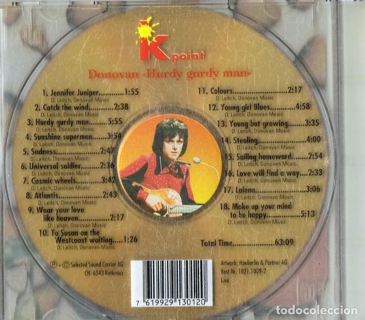CDs de m&uacute;sica: DONOVAN HURDY GURDY MAN - Foto 2