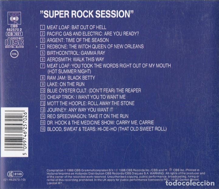 CDs de m&uacute;sica: SUPER ROCK SESSION - Foto 2