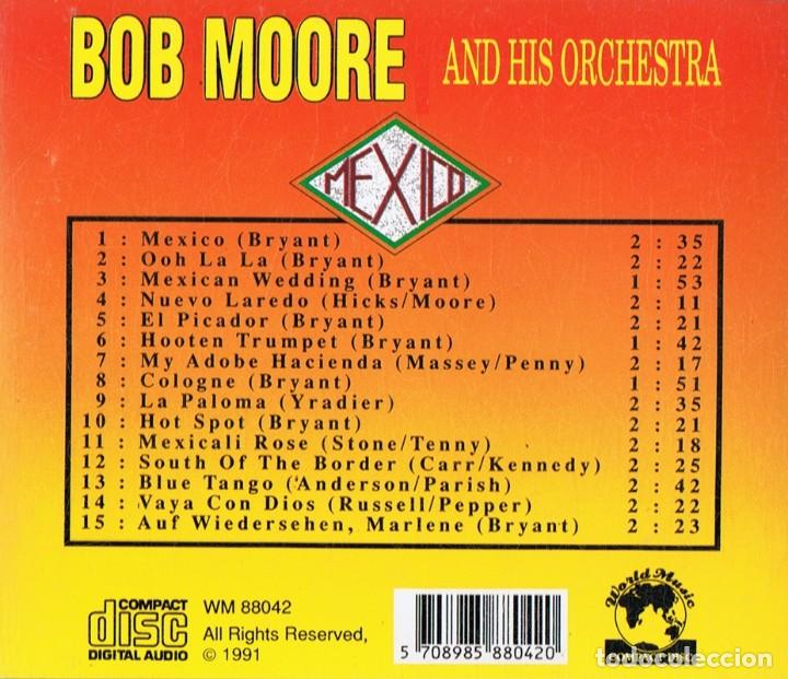 CDs de m&uacute;sica: BOB MOORE AND HIS ORCHESTRA MEXICO - Foto 2