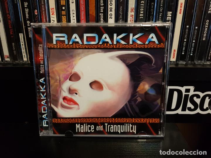 CDs de m&uacute;sica: RADAKKA - MALICE AND TRANQUILITY - Foto 1