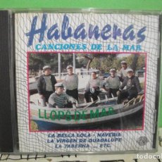 CDs de Música: LLOPS DE MAR - HABANERAS. CANCIONES DE LA MAR - CD ALBUM 1989 NUEVO¡¡ PEPETO. Lote 144773562