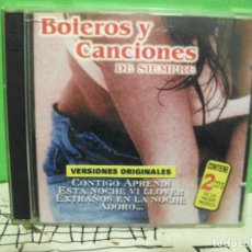 CDs de Música: DOBLE CD ALBUM BOLEROS Y CANCIONES DE SIEMPRE PEPETO. Lote 144781718