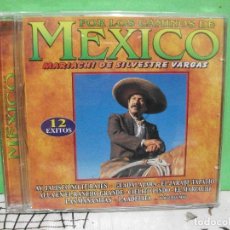 CDs de Música: POR LOS CAMINOS DE MEXICO MARIACHI SILVESTRE VARGAS CD ALBUM NUEVO¡¡ PEPETO. Lote 144793270