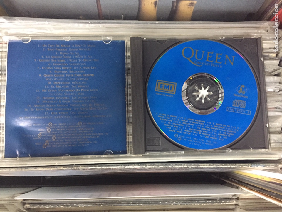 CDs de m&uacute;sica: Queen. Greatest Hits II. CD en versi&oacute;n Mexicana - Foto 2