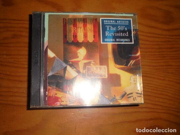 CD de M&uacute;sica: THE 50&acute;S REVISITED /  IT&acute;S IS 50&acute;S. MUSIC CLUB, 1997 .  2 CD&acute;S . IMPECABLES