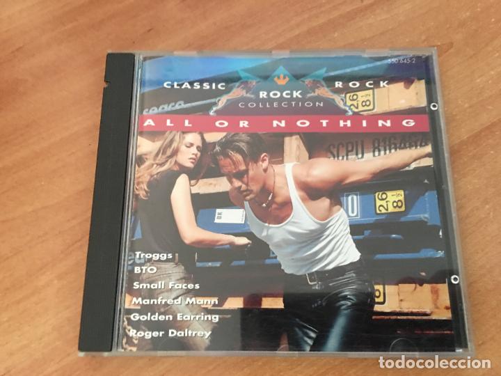 Music CDs: ALL OR NOTHING CLASSIC ROCK TROGGS, MANFRED MEN BTO SMALL FACES ROGER DALTREY (CDIM3)