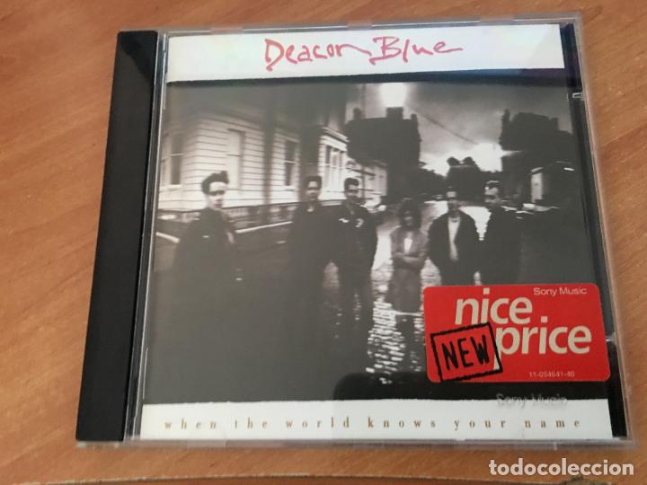 CD di Musica: DEACON BLUE (WHEN THE WORLD KNOWS YOUR NAME) CD 13 TRACK (CDIM3)