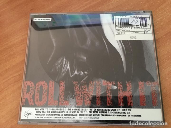 CDs de m&uacute;sica: STEVE WINWOOD (ROLL WITH IT) CD 8 TRACK (CDIM3) - Foto 3