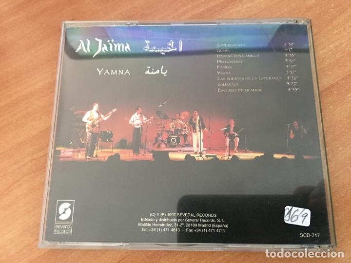 CDs de m&uacute;sica: AL JAIMA (YAMNA) CD 9 TRACK (CDIM3) - Foto 3