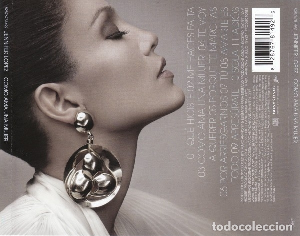 CDs de m&uacute;sica: Jennifer Lopez - Como ama una mujer - Foto 2