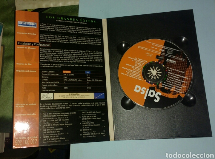 CDs de m&uacute;sica: Grandes &eacute;xitos de la salsa - Foto 2