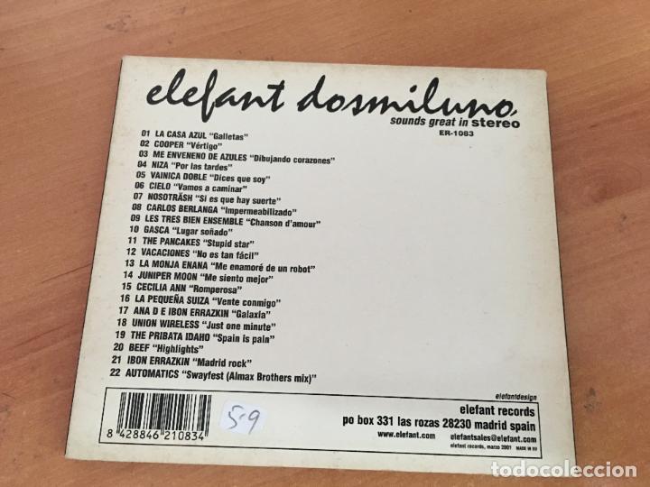 CDs de m&uacute;sica: ELEFANT DOSMILUN) CD 22 TRACK (CDIM3) - Foto 3