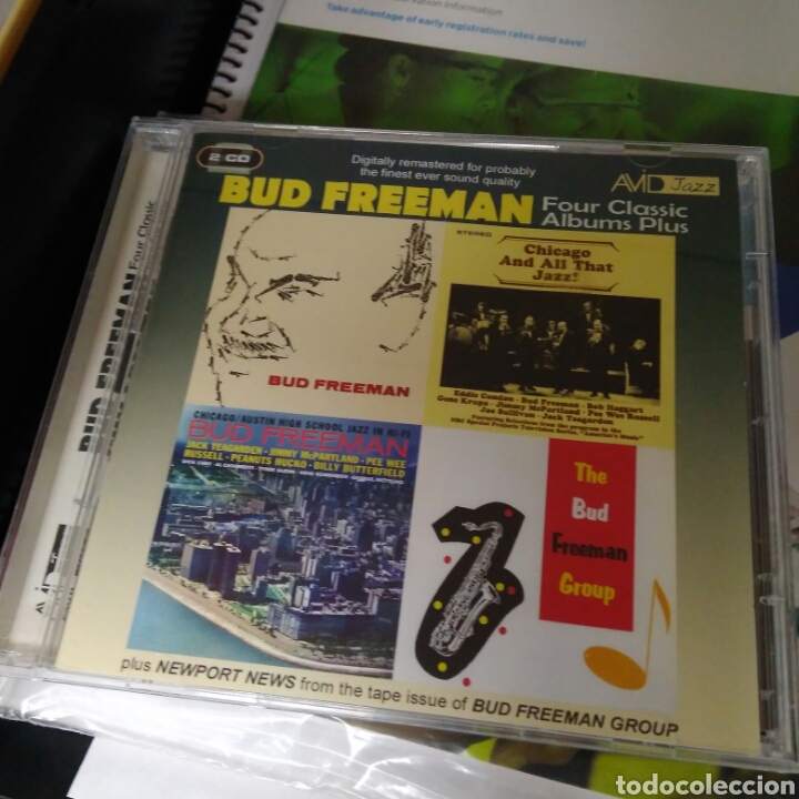 CDs de m&uacute;sica: Bud Freeman - Four classic albums plus - Foto 1