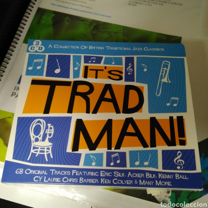 CDs de M&uacute;sica: It&acute;s trad man! - A Collection of British traditional jazz classics (3xCD)