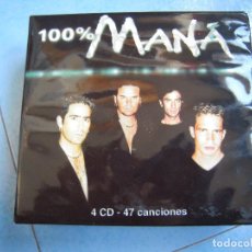 CDs de Música: CAJA 100% MANÁ CUATRO CD'S. Lote 145254562