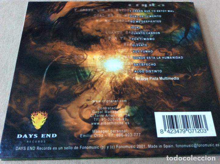 CDs de m&uacute;sica: Cripta ?&ndash; Ahora Sh&iacute;. 2001. Digipack. - Foto 2