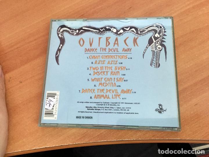 CDs de m&uacute;sica: OUTBACK (DANCE THE DEVIL AWAY) CD 8 TRACK (CDIM4) - Foto 3