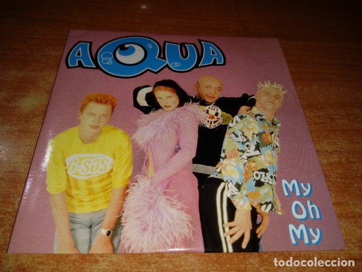 CDs de m&uacute;sica: AQUA My oh my CD SINGLE PROMOCIONAL ESPA&Ntilde;OL 1997 1 TEMA LENE PORTADA CARTON