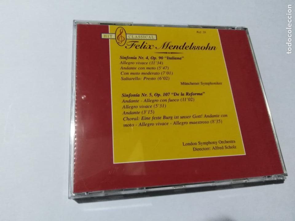 CDs de m&uacute;sica: HIT CLASSICAL. MENDELSSOHN. - Foto 2